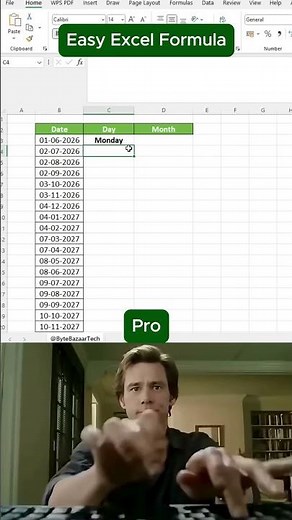 Convert Date to Month & Year in Excel | Excel Formula Tutorial (Short & Easy)