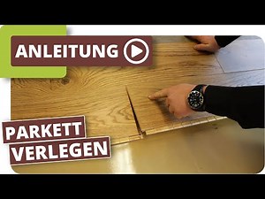 Parkett verlegen