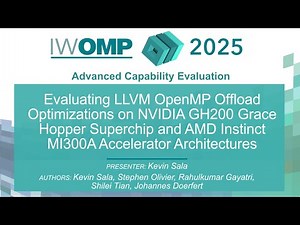 IWOMP 2025 — Evaluating LLVM OpenMP Offload Optimizations on NVIDIA and AMD Accelerator Architecture