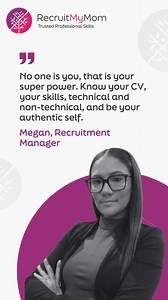 4.8K views · 17 reactions | CAREER TALK | Recruitment Manager Megan's...