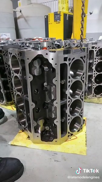 World's 1st High Horsepower Iron LT Block
