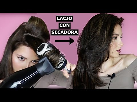 Como ALACIAR el Cabello con SECADORA (Paso a Paso para PRINCIPIANTES)