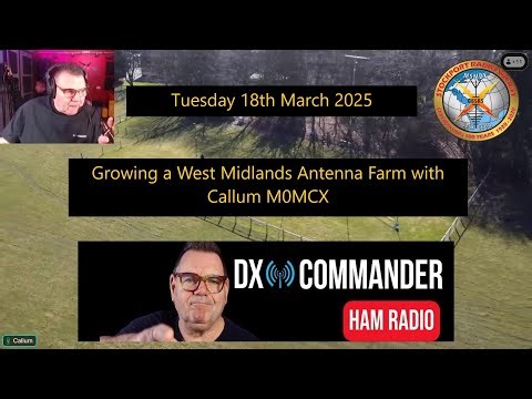Growing a West Midlands Antenna Farm with Callum M0MCX