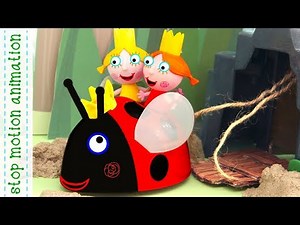 Big Gaston Ben & Holly's Little Kingdom toys Stop motion animation New english episodes 2018 HD