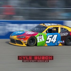 62K views · 2.9K reactions | HISTORY FOR Kyle Busch! That's win No. 100 in the NASCAR Xfinity Series! | NASCAR on NBC | Facebook