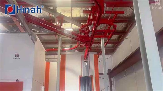 Easy Operate Automatic Painting Electrostatic Painting Machine Powder Coating Line for Sale