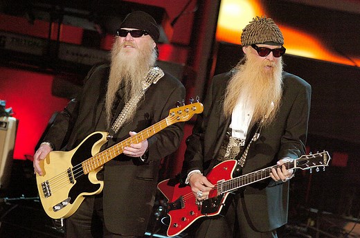 Keith Richards inducts ZZ Top Rock and Roll Hall of Fame inductions 2004
