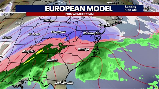 DC snowstorm, Arctic blast threaten region this weekend