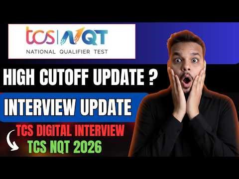 Biggest Update on TCS Digital Interviews 2026 | TCS NQT 2026 Interview Update & Experience