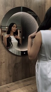 2.2K views · 117 reactions | Get picture-perfect selfies from this Stunning Infinity Mirror Illusion from Häfele. It’s equipped with built-in LED lights and can brighten up to 6,000K color temperature. Feel extra and elegant everytime you look at your multi-functional bathroom mirror at https://linktr.ee/hafeleph #HäfeleEverAfter | Häfele Philippines | Facebook