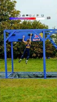 obstacle course final boss level 😮‍💨 #challenge #obstaclecourse #fitness #givesyouwiiings