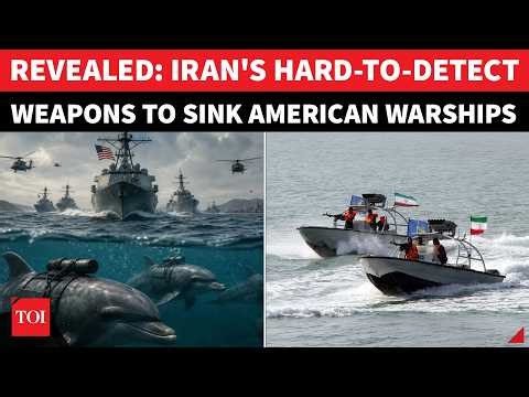 ‘UNDERWATER STRIKE COMING?’ Iran’s 'Dolphin Mines, Swarm Boats' Put US Navy On Alert | Watch