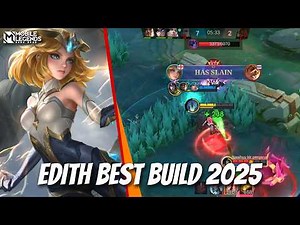 Edith Best Build 2025 - Top 1 Global Edith Build and Emblem 2025