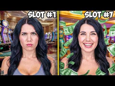 I Put $100 into 10 Different Slot Machines!
