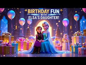 Magical Birthday Surprise for Elsa’s Little Princess! | Video Song Animated