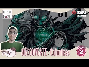 Colorless, étonnant manga SF avec des touches de couleurs narratives
