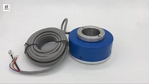 2048ppr HEIDENHAIN Elevator Encoder HEIDENHAIN Elevator Parts 40mm Hollow Shaft Encoder NPN 24VDC