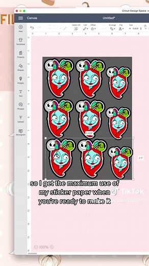 Easy Peel Sticker Cricut Tutorial