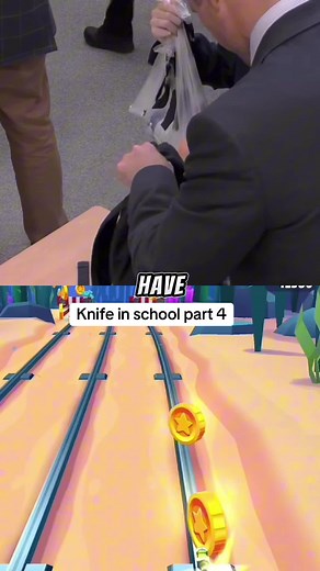 Blonde Butterfly Knife Issue at School - Unexpected Challenge