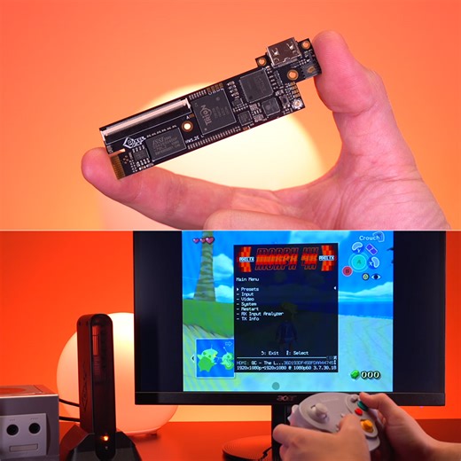 PixelFX RetroGEM Nintendo GameCube Mod Gives the Console a Lag-Free, HD Upgrade