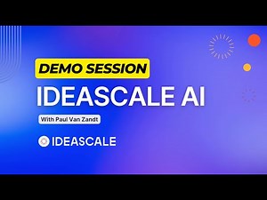 Full Demo: Transform Your Innovation Strategy with the Power of IdeaScale AI!