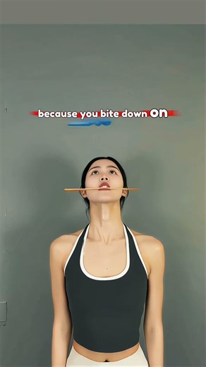 4 Chopstick Exercises for a Sharper Jawline & Leaner Face #weightlossjourney #slimyourwaist