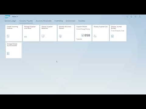 SAP S/4 HANA 079 Displaying the parked document and workflow status