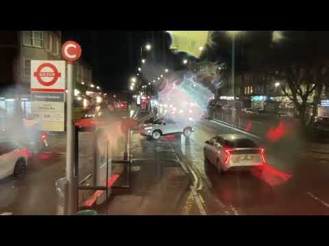UNO FULL ROUTE VISUAL |London bus route 298 - Arnos Grove to Potters Bar