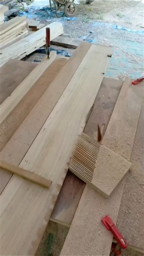 ปรับไม้ให้ตรง เตรียมไม้ฝาครัวนอกบ้าน #woodworking #diy #wood #ไม้จริง
