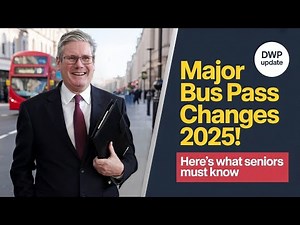 Major 2025 Bus Pass Changes for Over-70s — New Rules & Eligibility Explained!