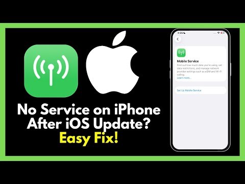 Fix iPhone Says No Service After Update (2026 Guide)