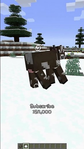 Minecraft: Polish Cow Mod #shorts
