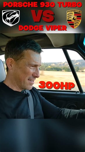 Insane Start🏁: Porsche 930 Turbo🇩🇪 vs Dodge Viper🇺🇲