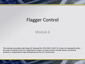 PPT - Flagger Control PowerPoint Presentation, free download - ID:5147541