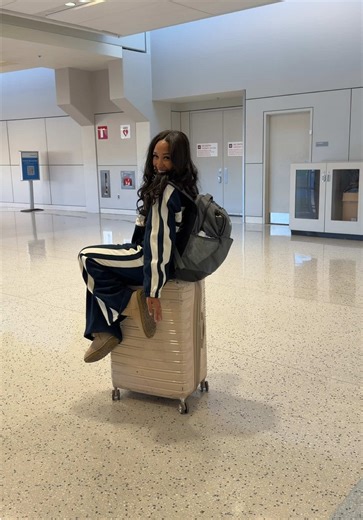 I cannot believe where we have landed!!!!😭✈️🥹 so excited to take you along with us this week! Any guesses?👀