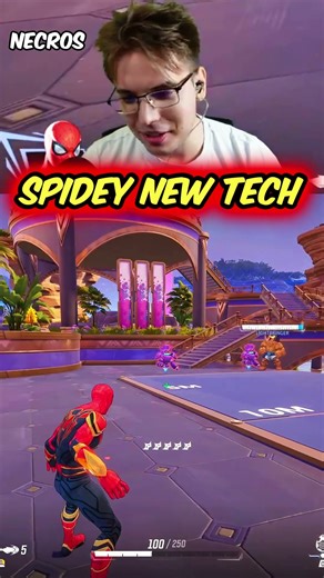 Necros Just Discovered a New Spider-Man Tech ! #marvelrivals