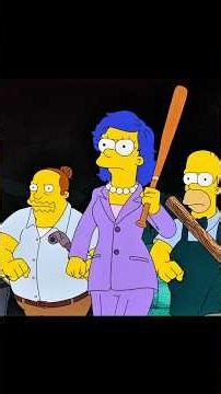Marge married the Comic Book Guy #simpsons #shorts