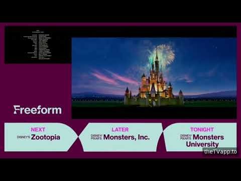 Hercules (1997) end credits (Freeform live channel)