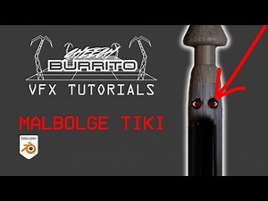 Creating a Malbolge Trench Tiki in Blender 🏝️ - CheechBurrito's VFX Tutorials