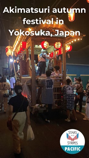 Yokosuka City, home of Yokosuka Naval Base, celebrated the end of...