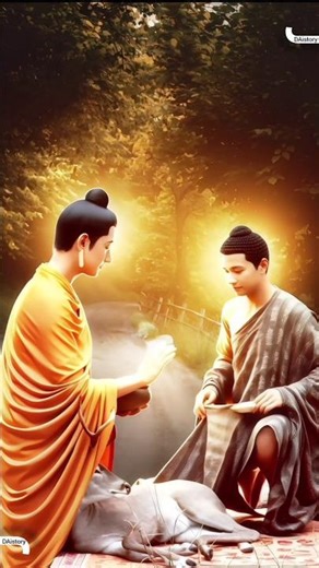Buddha loves animals ! #buddha #motivation #buddhism #buddhist #shorts #viral