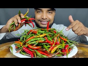 VERY SPICY CHILLI EATING CHALLENGE, SPICY FOOD EATING CHALLENGE