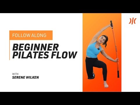 11 Minute Pilates Flow For Your Core, Hips & Hamstrings with Stick Mobility (Short Training Stick)