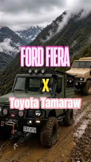 FORD FIERA X TOYOTA TAMARAW 4X4 #fordfiera #toyotatamaraw