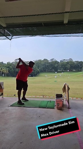 Testing My New Taylormade Sim Max Driver