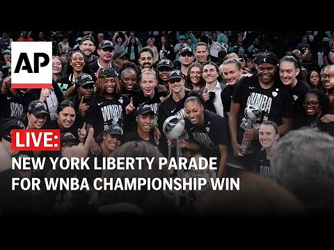 LIVE: New York Liberty parade for WNBA championship win