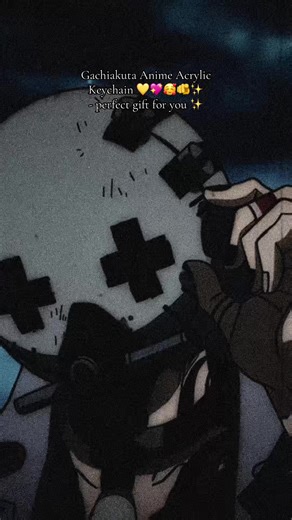 Gachiakuta Anime Acrylic Keychain 💛💖🥰🫵✨ #enjin #gachiakutaanime #enjingachiakuta #fyp #viral