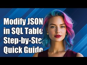 How to Modify JSON Property Values in SQL Table Columns: A Step-by-Step Guide