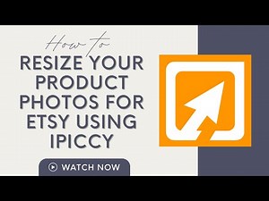 How to Resize Images for Etsy in iPiccy