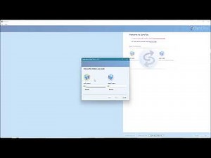 How to use SyncToy to backup files to your network drive.